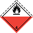 HAZ110 - GHS Label - Flammable Hazard