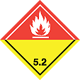 HAZ120 - GHS Label - Flammable Hazard
