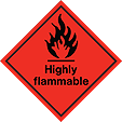 HAZ03 - IMDG Label - Highly Flammable