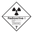HAZ11 - IMDG Label - Radioactive I 7