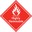 HAZ68 - IMDG Label - Highly Flammable