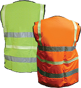 Jalite - Plain Jerkins Orange & Yellow