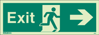 405T - Jalite Exit Arrow Right - IMPA Code: 33.4405 - ISSA Code: 47.544.05