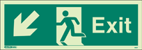 443T - Jalite Exit Arrow Down & Left - IMPA Code: 33.4406 - ISSA Code: 47.544.06