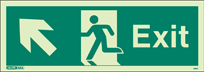 444T - Jalite Exit Arrow Up & Left - IMPA Code: 33.4402 - ISSA Code: 47.544.02