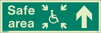 4651U - Jalite Safe Area Sign