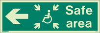 4653U - Jalite Safe Area Sign