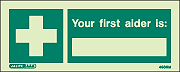 4986M - Jalite Your first aider is: