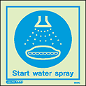 5508C - Jalite start water spray Sign - IMPA Code: 33.5107 - ISSA Code: 47.551.07