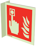 6421FS15 - Jalite Fire Alarm Location Sign