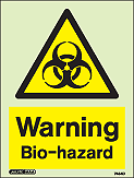 7454D - Jalite Warning Bio-hazard