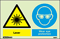 7487Y - Jalite Warning Laser Wear eye protection