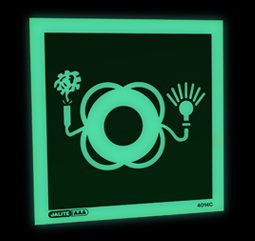 4014C Jalite Lifebuoy with smoke & light